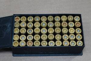 lot 117 image: 50 9mm Luger FMJ Ammo