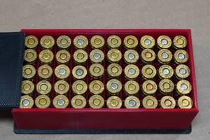 lot 120 image: 50 9mm Luger FMJ Ammo