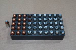 lot 130 image: 51 .380 ACP FMJ and HP Ammo