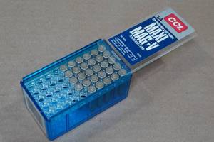 lot 162 image: 29 CCI Maxi Mag V .22 WMR HP Ammo