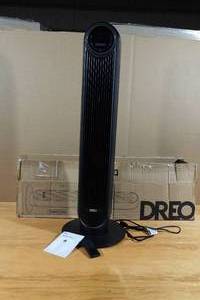 lot 10 image: Dreo Tower Fan with Remote