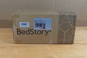 lot 21 image: BedStory 3 Memory Foam Mattress Topper -Twin