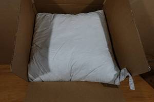 lot 81 image: 2 20x20 Goose Feather & Down Pillows