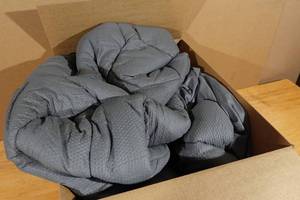 lot 130 image: Elven Home Pillow Mattress Topper -Full