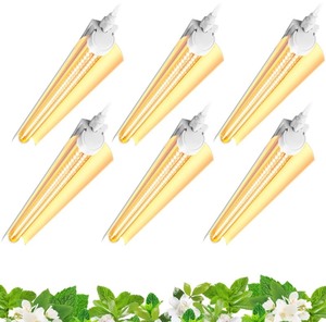 lot 103 image: Barrina 6-Pack 2 T8 LED Grow Light
