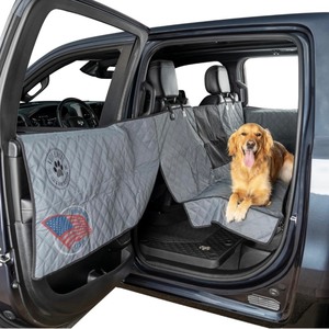 lot 104 image: Ruff Liners Dog Car Seat Covers for Back Seat Full-Size Trucks & SUVs