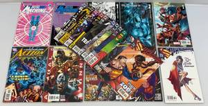 lot 4 image: Misc. Comics Including  JUSTICE MACHINE & More
