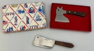 lot 46 image: Vintage Miniature Cleavers 1 1776-1976 In Box