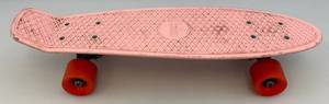 lot 47 image: Vintage PENNY Nickel Board 22 12 Skateboard Hot Pink Retro Pattern