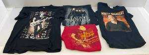 lot 59 image: Misc. Vintage Tour Shirts Including Brad Paisley & More 2 L 2 XL