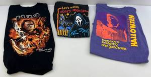 lot 63 image: Misc. Vintage HORROR T-Shirts 3L