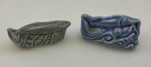lot 74 image: Vintage WADE ENGLAND Fish Miniature Figures