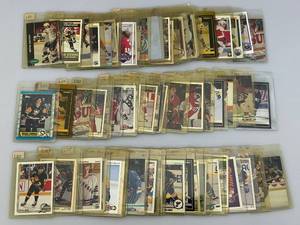 lot 96 image: Misc. Vintage Hockey Cards (In Protective Sleeves)
