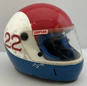 lot 143 image: Vintage Racing Helmet Size 7 38