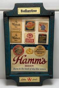 lot 145 image: Misc. Vintage Beer Advertising Items