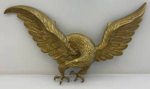 lot 177 image: Vintage 22 Brass Eagle