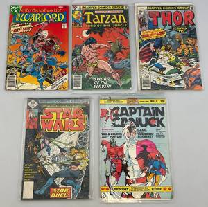 lot 197 image: Misc. 35 Cent Comics Including STAR WARS, THOR & More