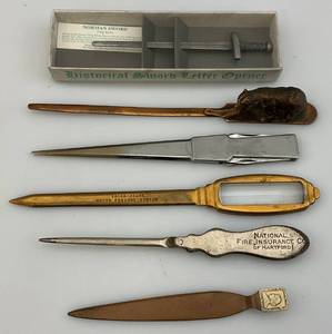 lot 174 image: Misc. Vintage Letter Openers