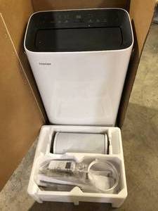 Toshiba 6,000 BTU (10,000 BTU ASHRAE) 115-Volt Smart Wi-Fi Portable Air Conditioner for upto 250 sq. ft. Customer Returns See Pictures