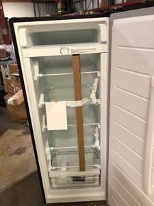 Vissani 7 cu. ft. Convertible Upright FreezerRefrigerator in Stainless Steel Garage Ready Slight Damaged  Customer Returns See Pictures