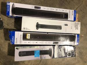 Lot of Assorted Heaters Various Models and Conditions  Customer Returns See Pictures