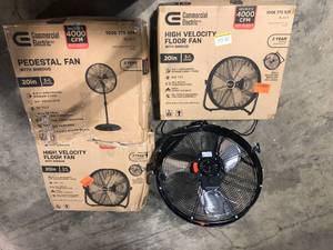 Lot of Assorted Fans Various Models and Conditions  Customer Returns See Pictures