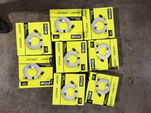 Lot of RYOBI EZClean Power Cleaner 20 ft. Pressure Washer Hose Customer Returns See Pictures