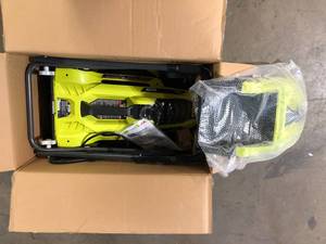 RYOBI 13 in. 11 Amp Corded Electric Walk Behind Push Mower Customer Returns See Pictures