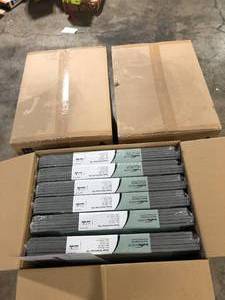 Lot of 3TrafficMaster Dark Gray 24 in. W x 24 in. L x 0.5 in. Thick Foam ExerciseGym Flooring Tiles (6 TilesCase) (24 sq. ft.)  Customer Returns See Pictures
