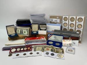 Overstock Coins, Currency, Silver, Proof Set Lot