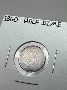 1860 Half Dime