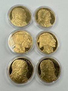 Tribute to the Buffalo Dollar 20th Anniversary 6 Coin Lot