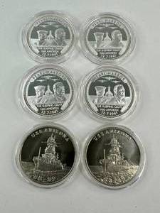 6pc U.S. Military Themed Medallians