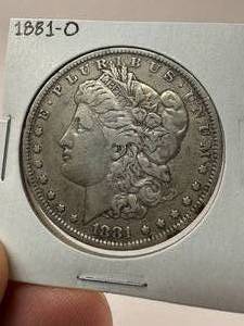 1881 O Morgan Dollar