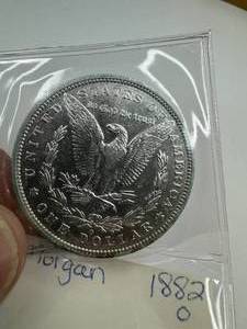 1882 O Morgan Dollar