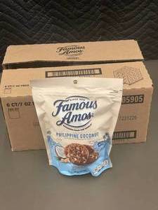 Famous Amos Cookioes 6 Bags Best by 04182023