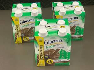 Glucerna Chocolate Meal Replacement Shakes 12 Pack