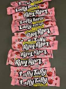 Laffy Taffy Cherry Bars
