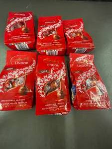 Lindor Milk Chocolate truffles 6 bags Best by 11102023