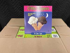 Little Dippers Ice Cream Cones 2 Boxers of 18 Cones