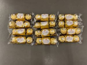 Ferrero rocher fine hazelnut chocolates bundle