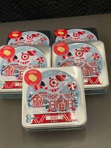 Bullseyes Sugar Cookies 5 Tins