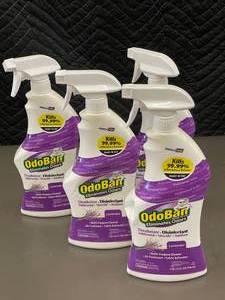 lot 258 image: OdoBan Ready-To-Use Professional Series Lavender Disinfectant Spray - 5 Pack