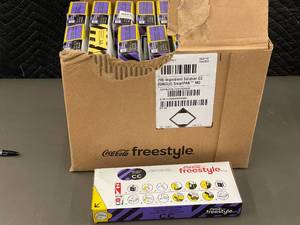 lot 304 image: Coca-Cola Freestyle Ingredient Solution CC (Single) SmartPAK MD - Lot of 18