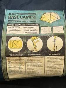 lot 13 image: REI Base Camp 4 Tent