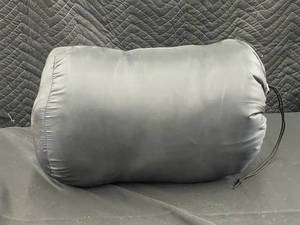 lot 18 image: Black Sleeping Bag in Compression Sack