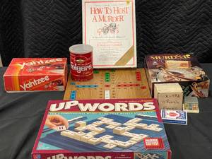 lot 33 image: Assorted Vintage and Modern Board Games Lot