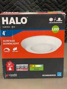 lot 71 image: Halo 4 Inch Surface Downlight  LED, Dimmable, 3000K