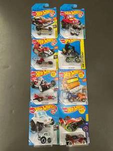 lot 170 image: Lot of 8 Hot Wheels New Models - Assorted Vehicles