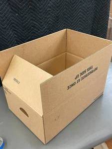 lot 196 image: Lot of 15 Corrugated Shipping Boxes